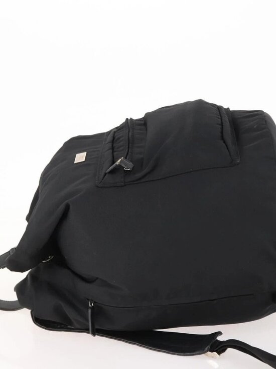 GUCCI Backpack Nylon Black Silver 019 0585 Auth bs33437 main image 7